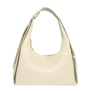 Tote Le Monde New Barcelona Leather Bag Designer Hobo Cream NWOT